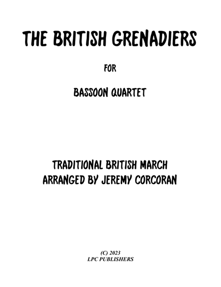 The British Grenadiers for Bassoon Quartet image number null