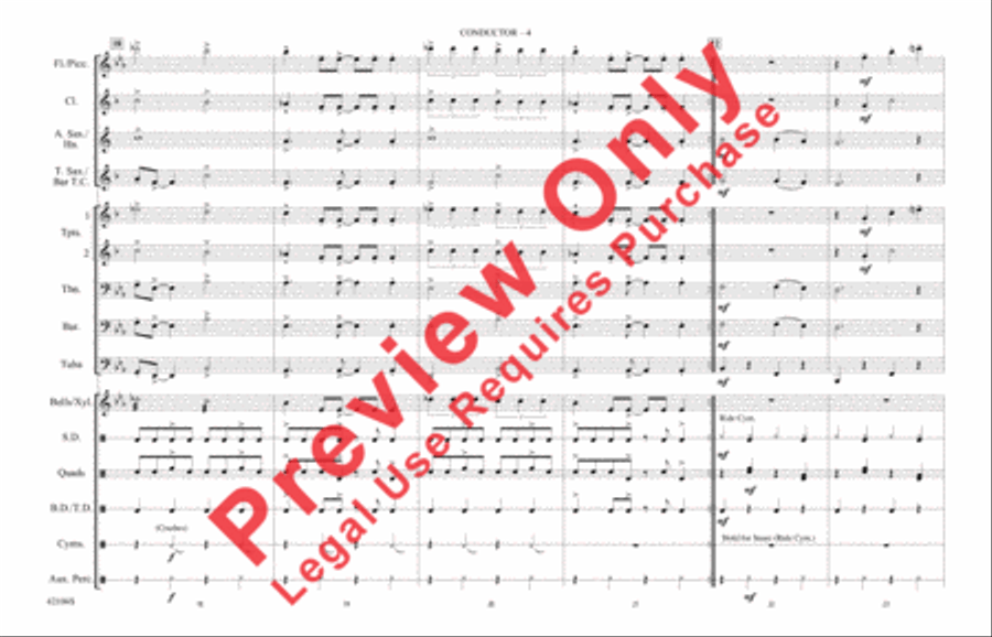 Love Me Do Marching Band scores gallery preview page 5