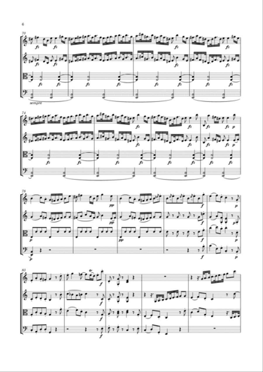 Haydn - String Quartet in C major, Hob.III:77 ; Op.76 No.3 