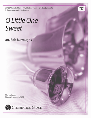 Book cover for O Little One Sweet Handbell Part (Print)