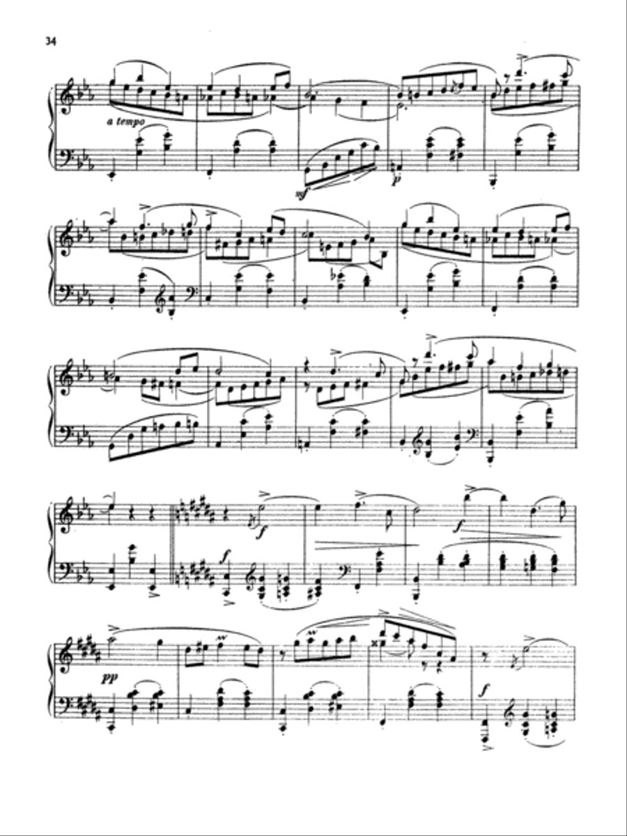 Arensky: Twenty-four Morceau Characteristiques, Op. 36 Piano Solo scores gallery preview page 4