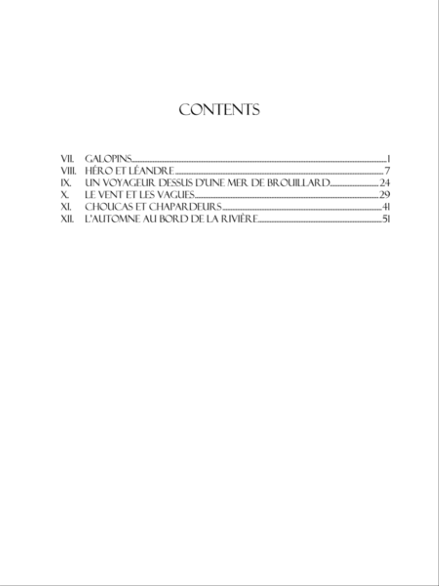Aquarelles, Book 2 (Op. 93, 2017) Piano Solo scores gallery preview page 5