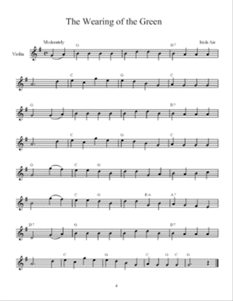 Beginning Violinist's Songbook Violin Solo scores gallery preview page 3