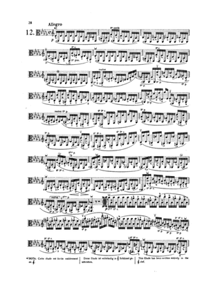 Paganini: Twenty-four Caprices, Op. 1 No. 12 (Transcribed for Viola Solo)