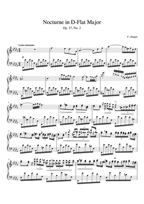Chopin Nocturne Op. 27 No. 2 in Db Major