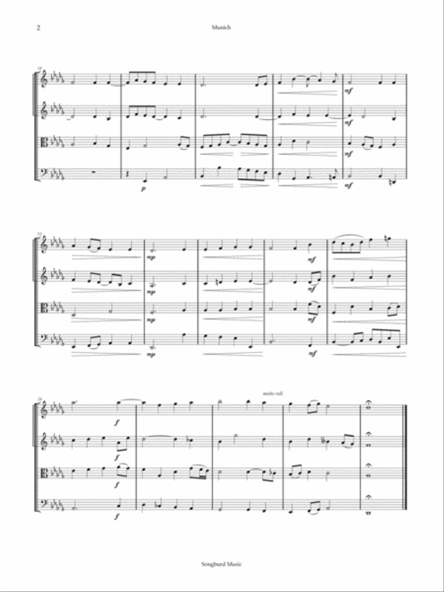 Munich String Quartet scores gallery preview page 4