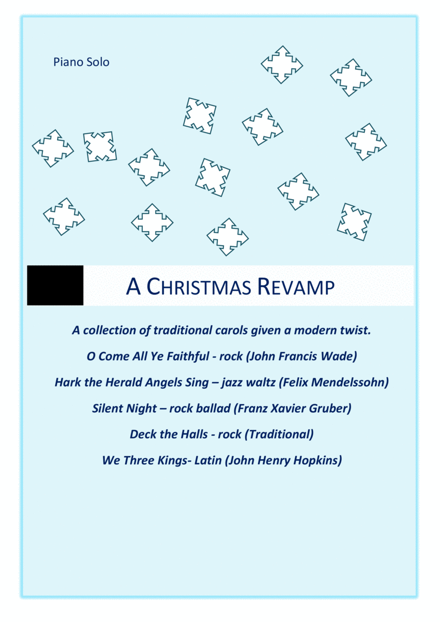 A Christmas Revamp Piano Solo scores gallery preview page 1