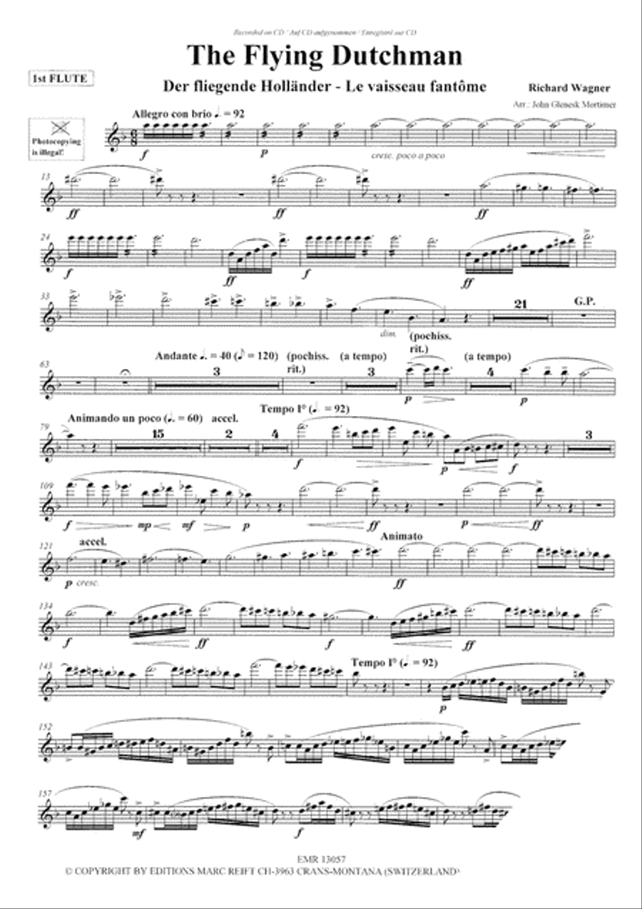 Play The 1st Flute With The Philharmonic Wind Orchestra Concert Band scores gallery preview page 4