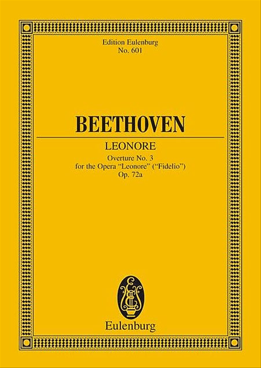 Leonore Overture No. 3, Op. 72a Orchestra scores gallery preview page 1