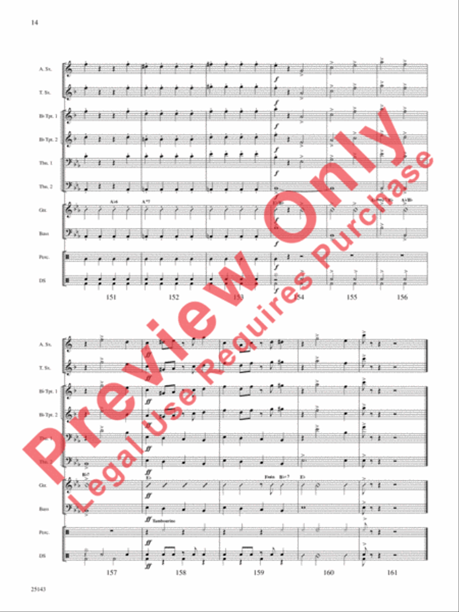 Blow, Gabriel, Blow Blow, Gabriel, Blow Choir scores gallery preview page 15