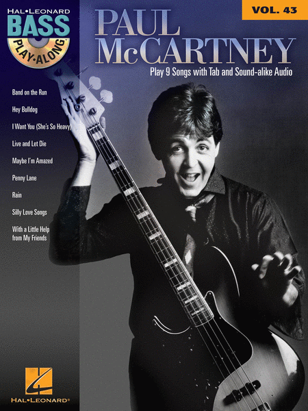 Paul McCartney (Bass Play-Along Volume 43)