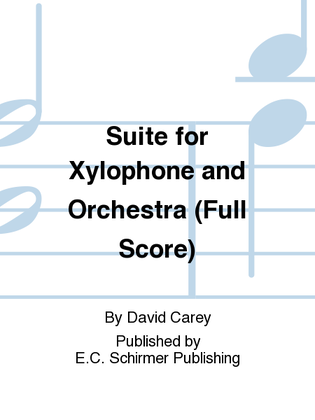 Suite for Xylophone and Orchestra (Additional Chamber Score)