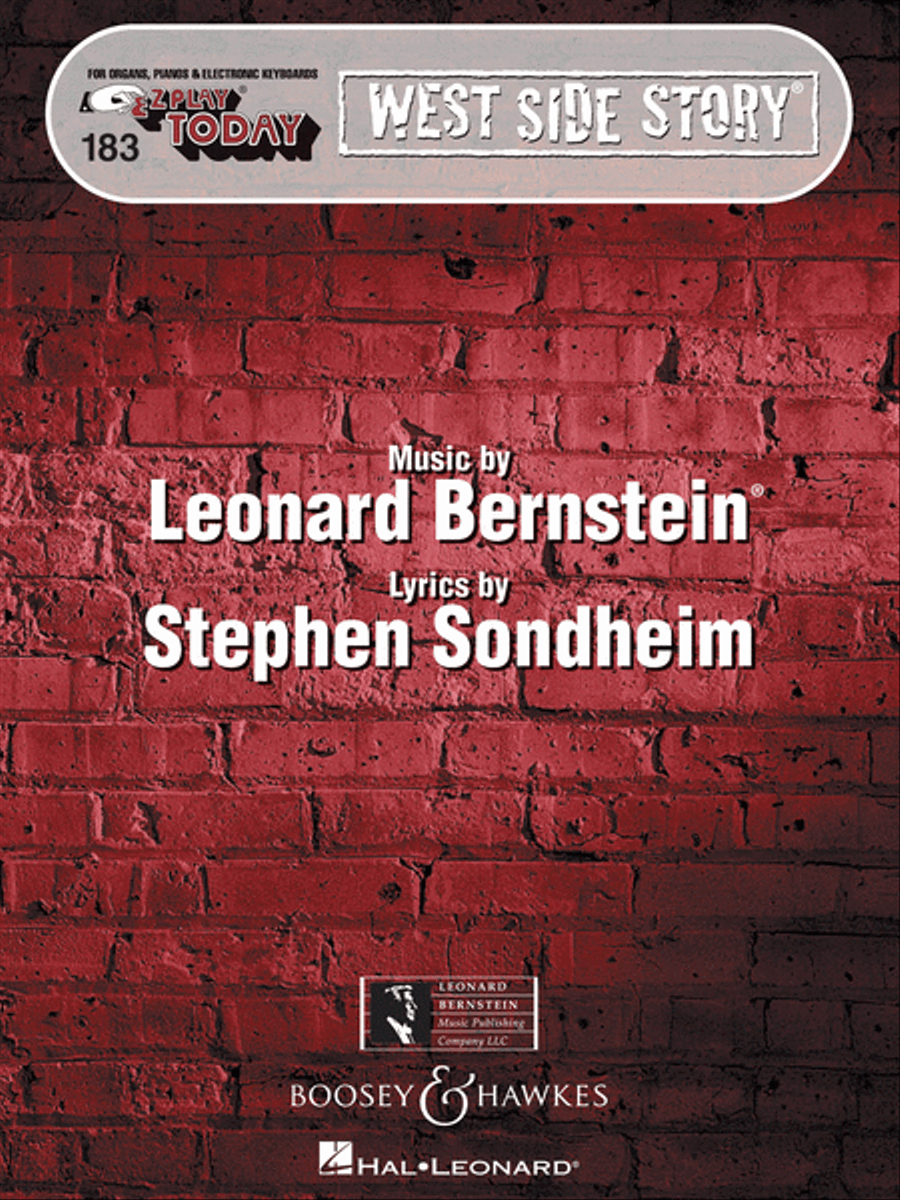 West Side Story West Side Story Electronic Keyboard scores gallery preview page 1