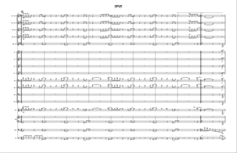 Birdland Jazz Ensemble scores gallery preview page 4