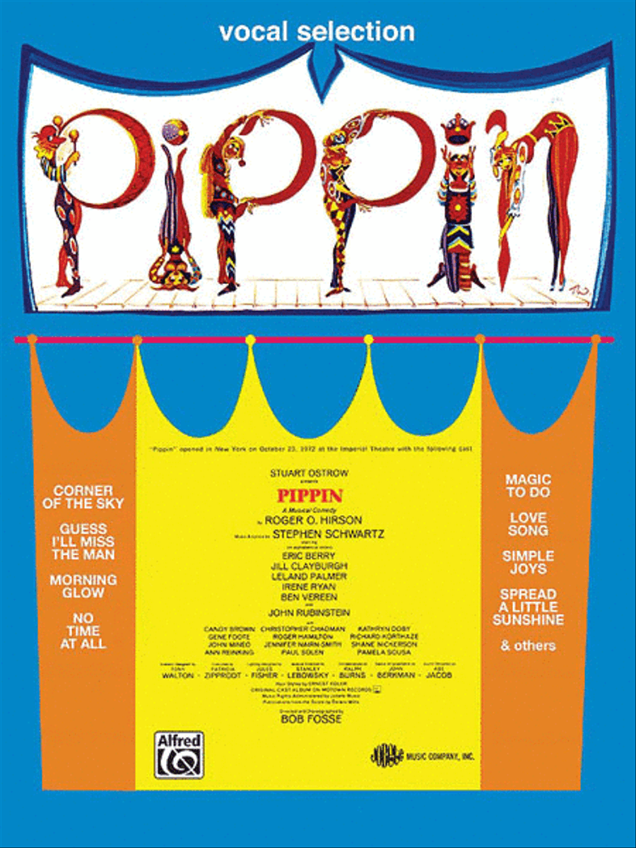 Pippin - Vocal Selections Piano, Vocal, Guitar scores gallery preview page 1