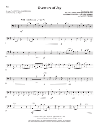 A Weary World Rejoices (A Chamber Cantata For Christmas) - Double Bass