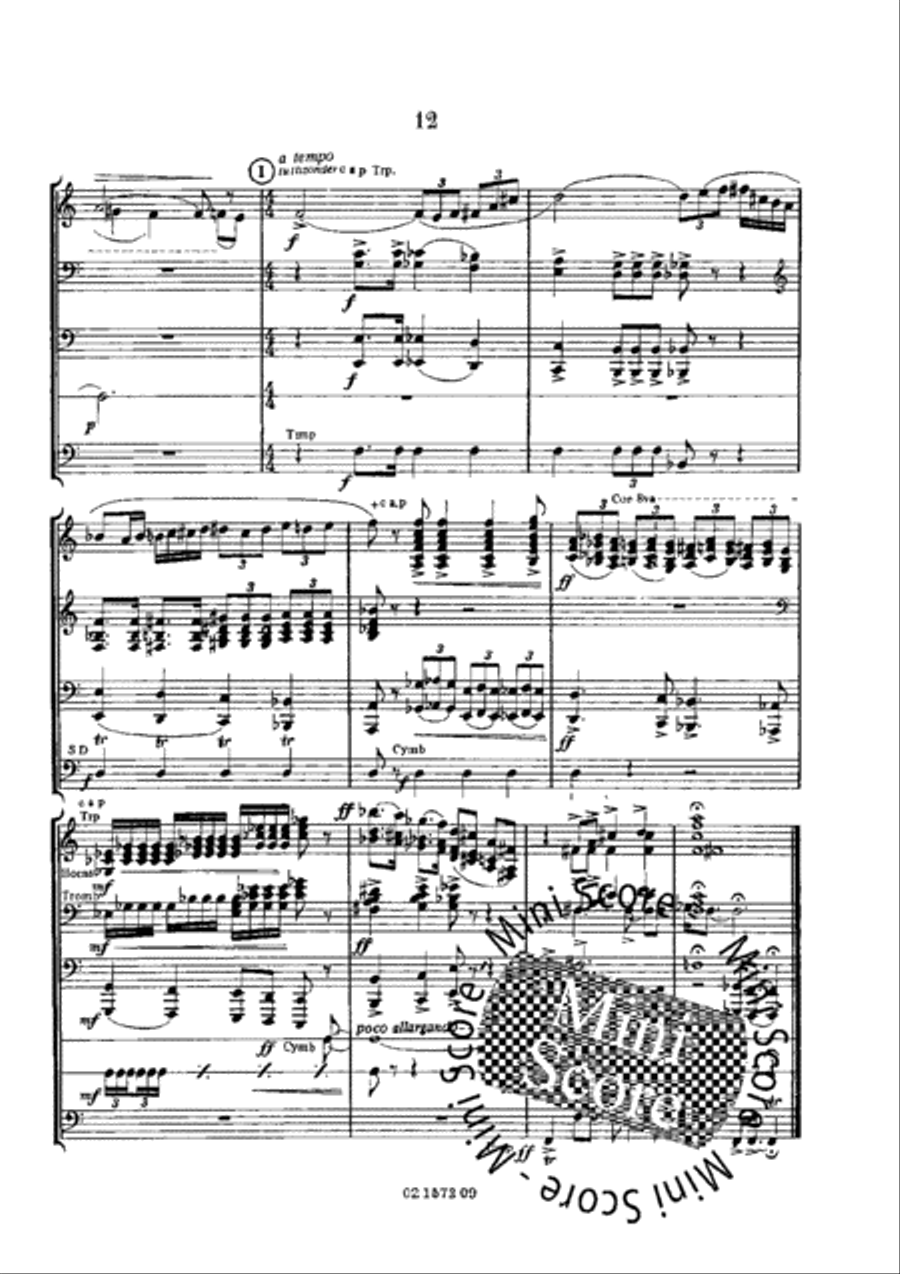 Triptiek voor Fanfare Concert Band scores gallery preview page 15