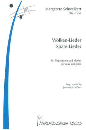 Book cover for Wolken-Lieder; Spate Lieder