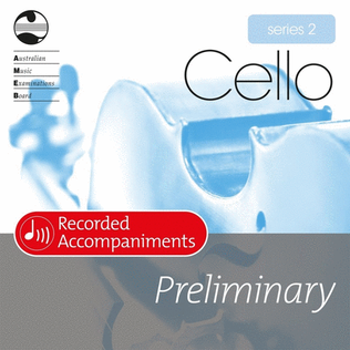 AMEB Cello Preliminary Series 2 Recorded Accomp CD