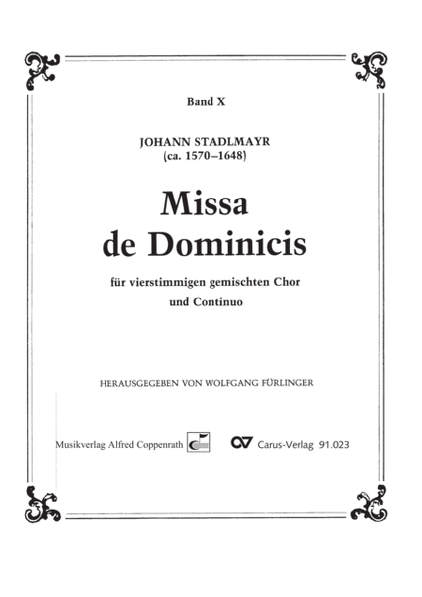 Missa de Dominicis