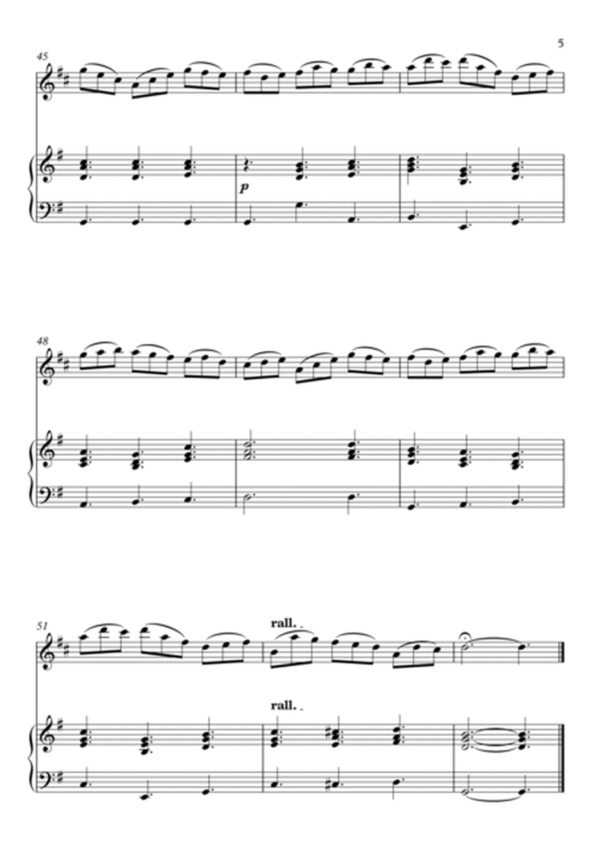 Jesu, Joy of Man's Desiring for English Horn and Piano (Not Chords) - Score and parts image number null