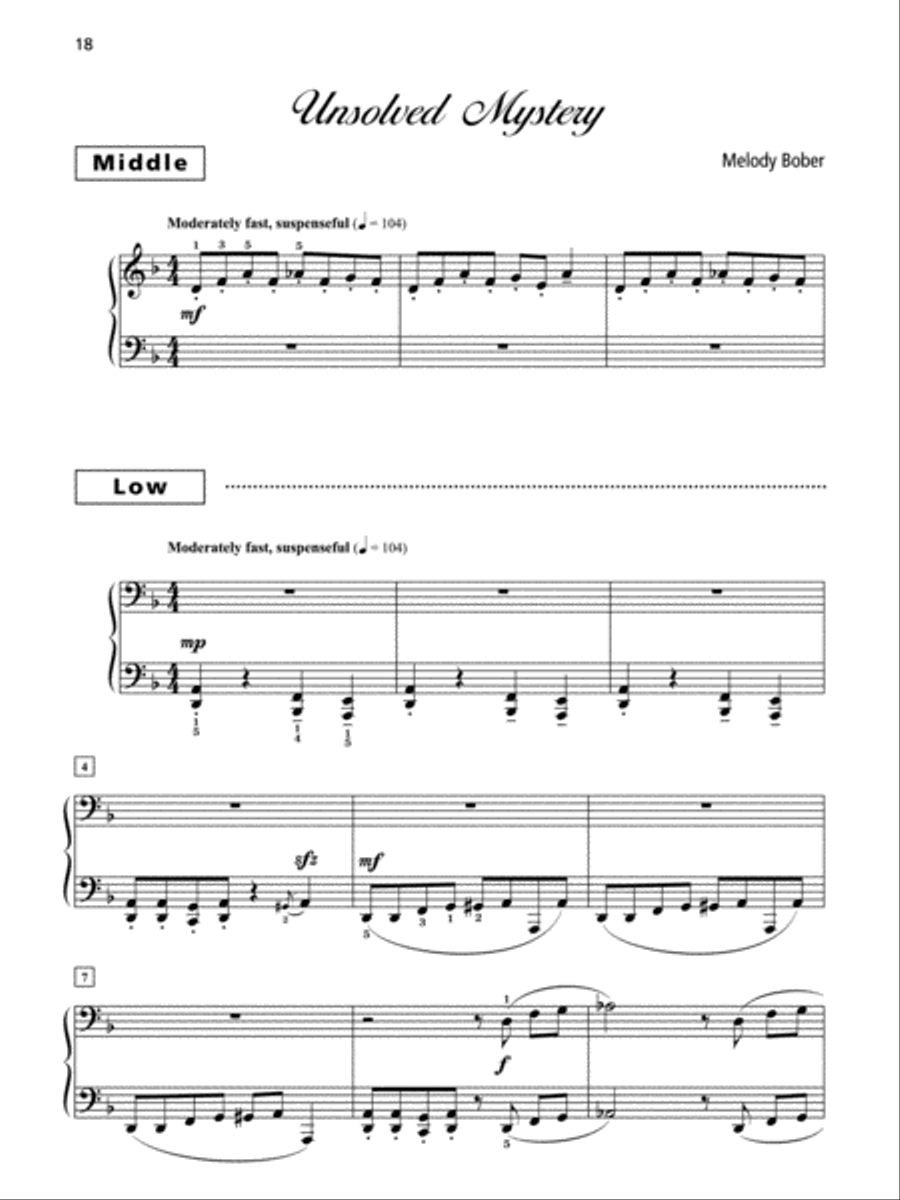 Grand Trios for Piano, Book 4 Small Ensemble scores gallery preview page 2