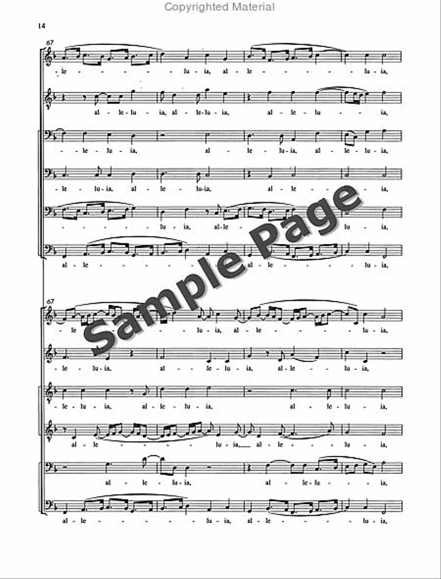Virtute magna Virtute magna Mixed Choir scores gallery preview page 15