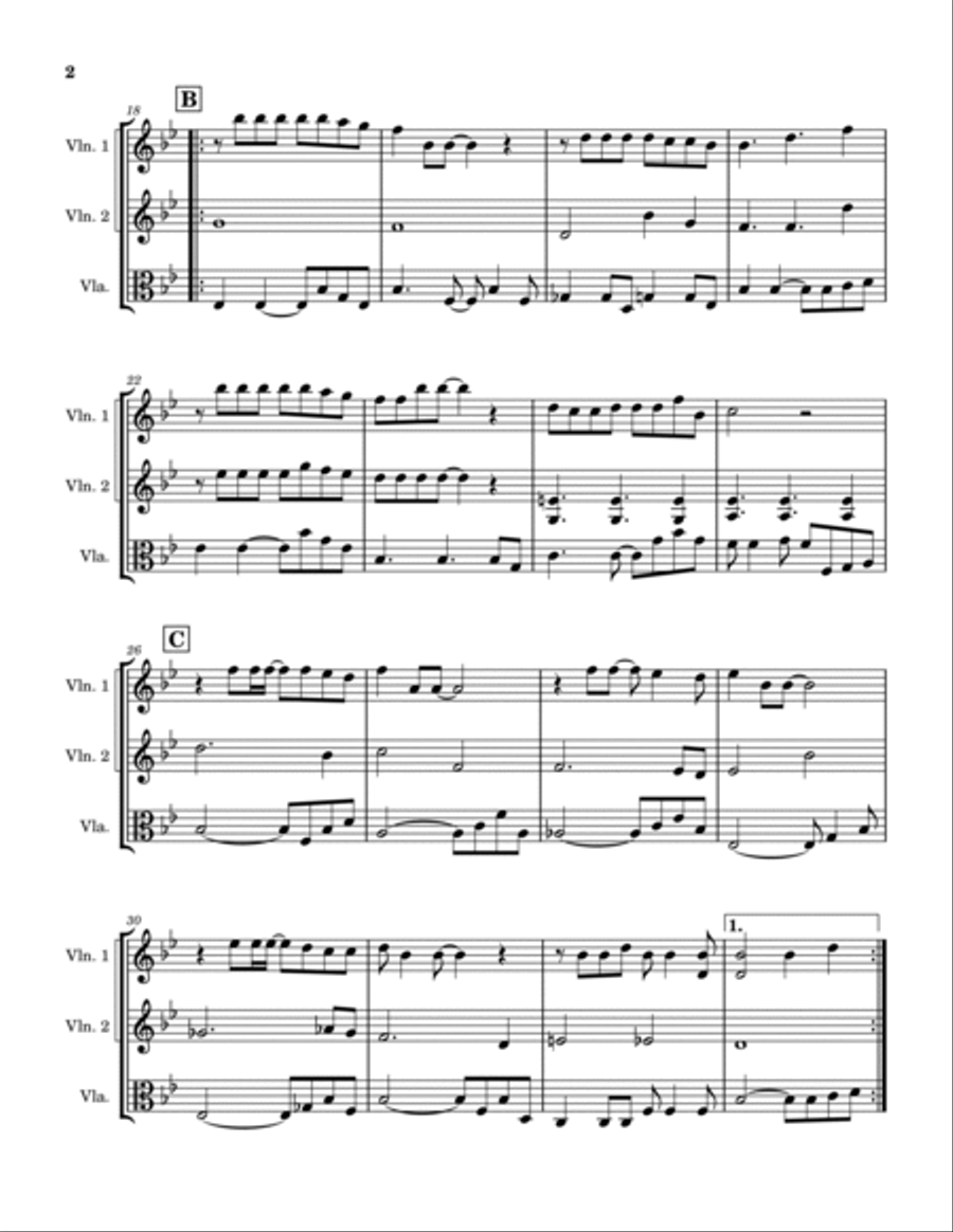 Make You Feel My Love Make You Feel My Love String Trio scores gallery preview page 2