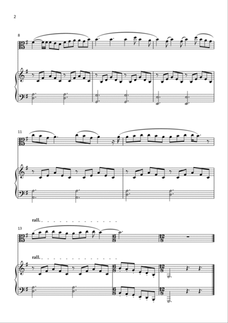 Happier Viola scores gallery preview page 2