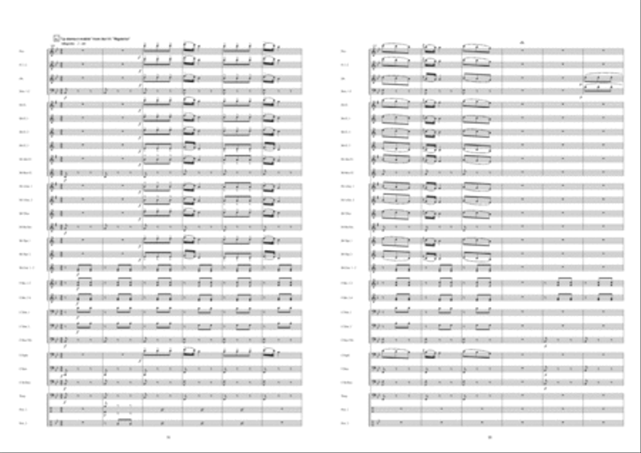 Viva Verdi Fanfare Band scores gallery preview page 11