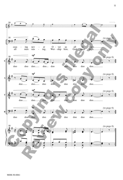We Three Kings (Choral Score) image number null