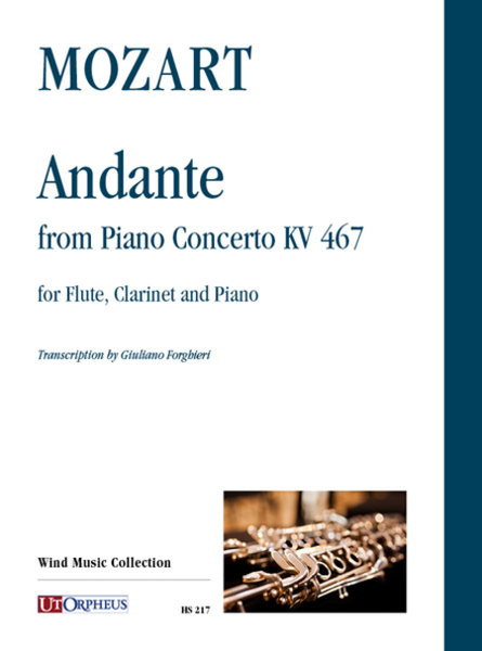 Andante from Piano Concerto KV 467 for Flute, Clarinet and Piano