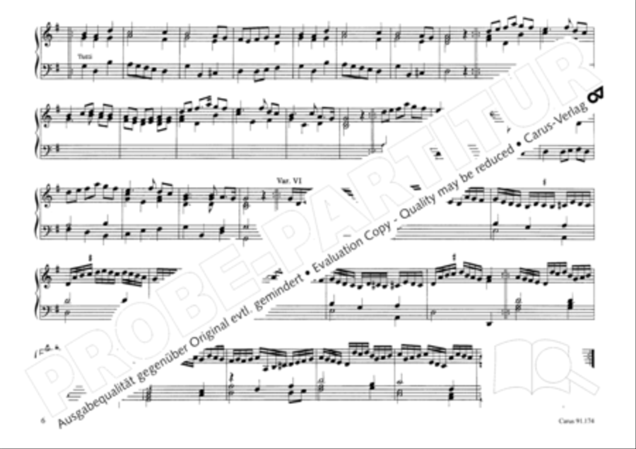 Estendorffer: Orgelwerke II (Organ Works II) Organ Solo scores gallery preview page 9