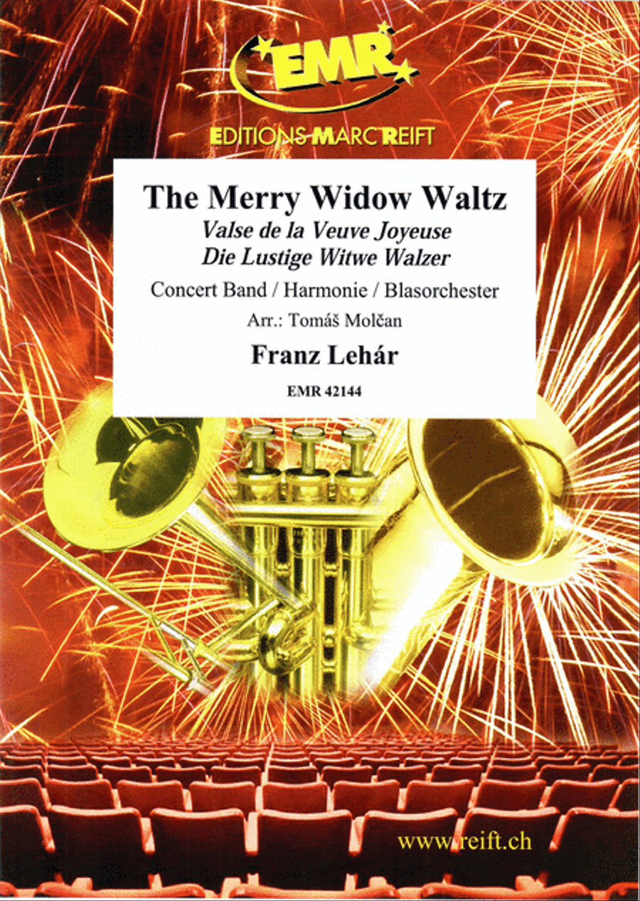 The Merry Widow Waltz Concert Band scores gallery preview page 1