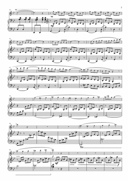 Rondo alla latina for flute and piano