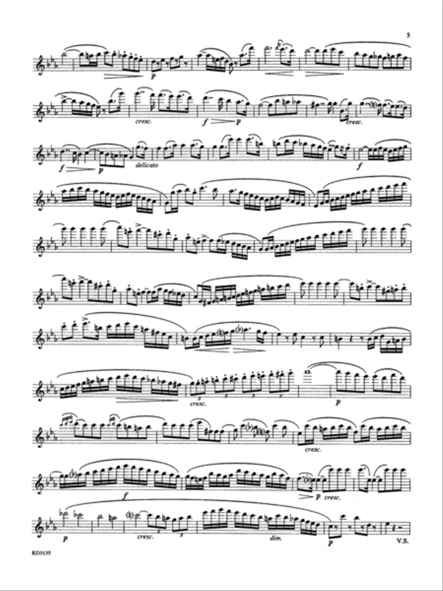 Three Grand Trios, Op. 86: Flute Woodwind Trio scores gallery preview page 5
