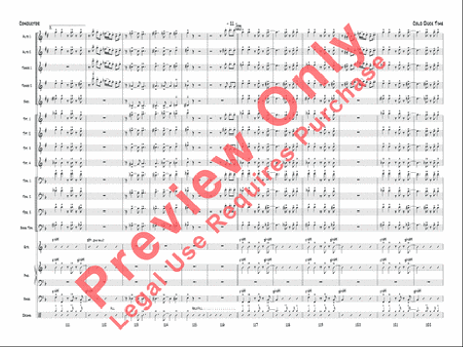 Cold Duck Time Jazz Ensemble scores gallery preview page 12