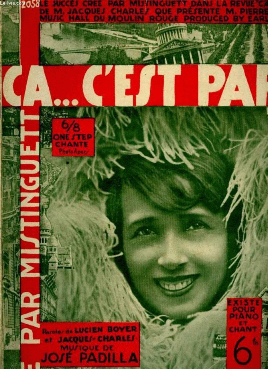 Ca C'Est Paris Varioustes Chant Seul Voice Solo scores gallery preview page 1