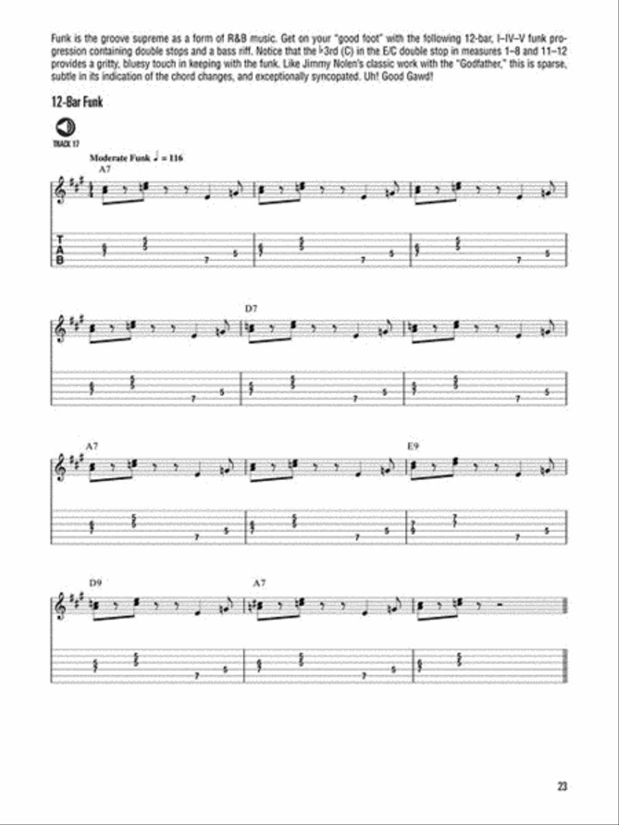 R&B Guitar Method Electric Guitar scores gallery preview page 5