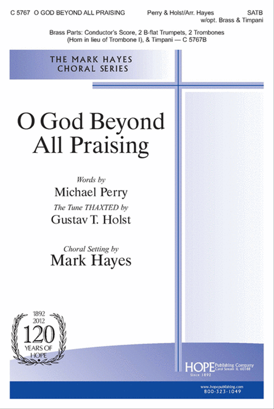 O God Beyond All Praising 4-Part scores gallery preview page 1