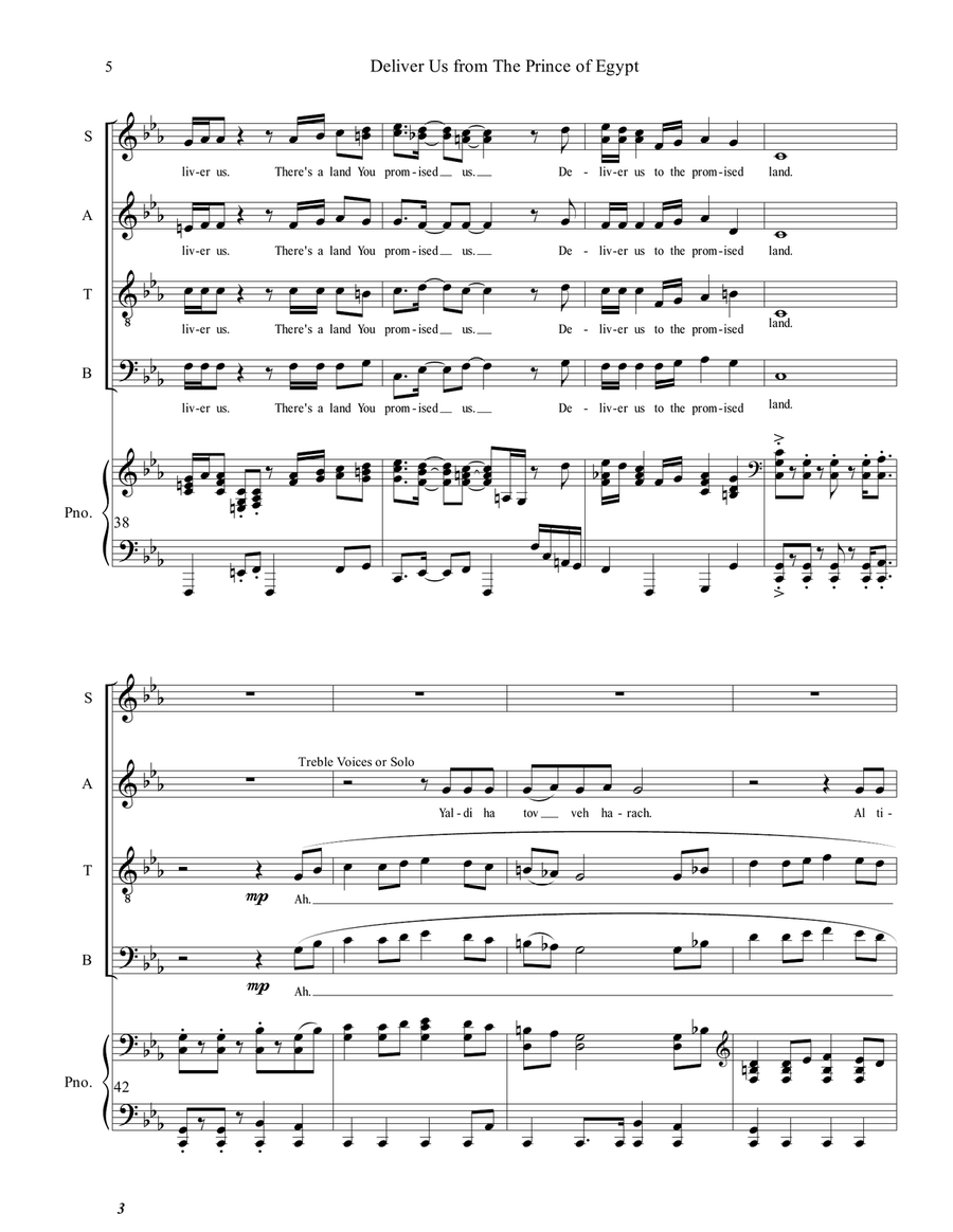 Deliver Us 4-Part scores gallery preview page 6
