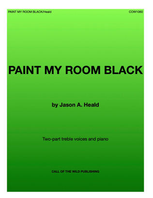 Paint My Room Black
