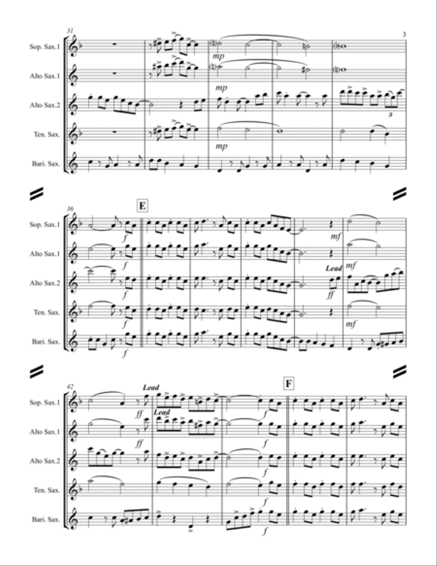 A Marshmallow World Small Ensemble scores gallery preview page 4