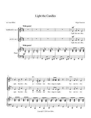 Light The Candles (the Hanukkah Song)