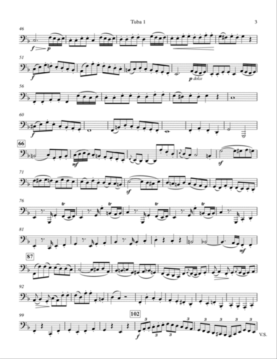Rondo from Mozart Duet op. 75 Brass Duet scores gallery preview page 3