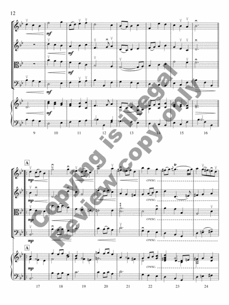 Handel Album: A Suite of Five Pieces (Additional Full Score)