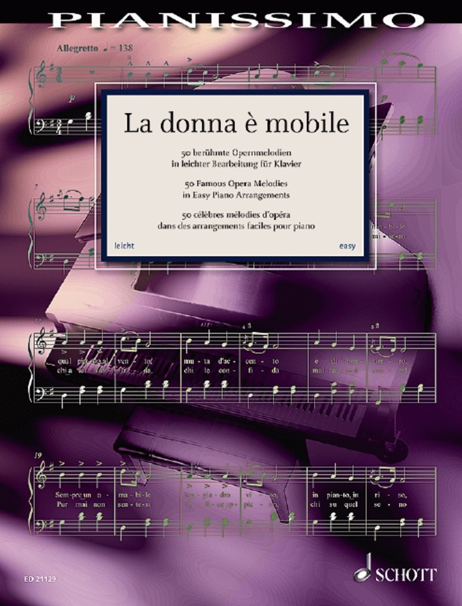 La donna è mobile Piano Solo scores gallery preview page 1