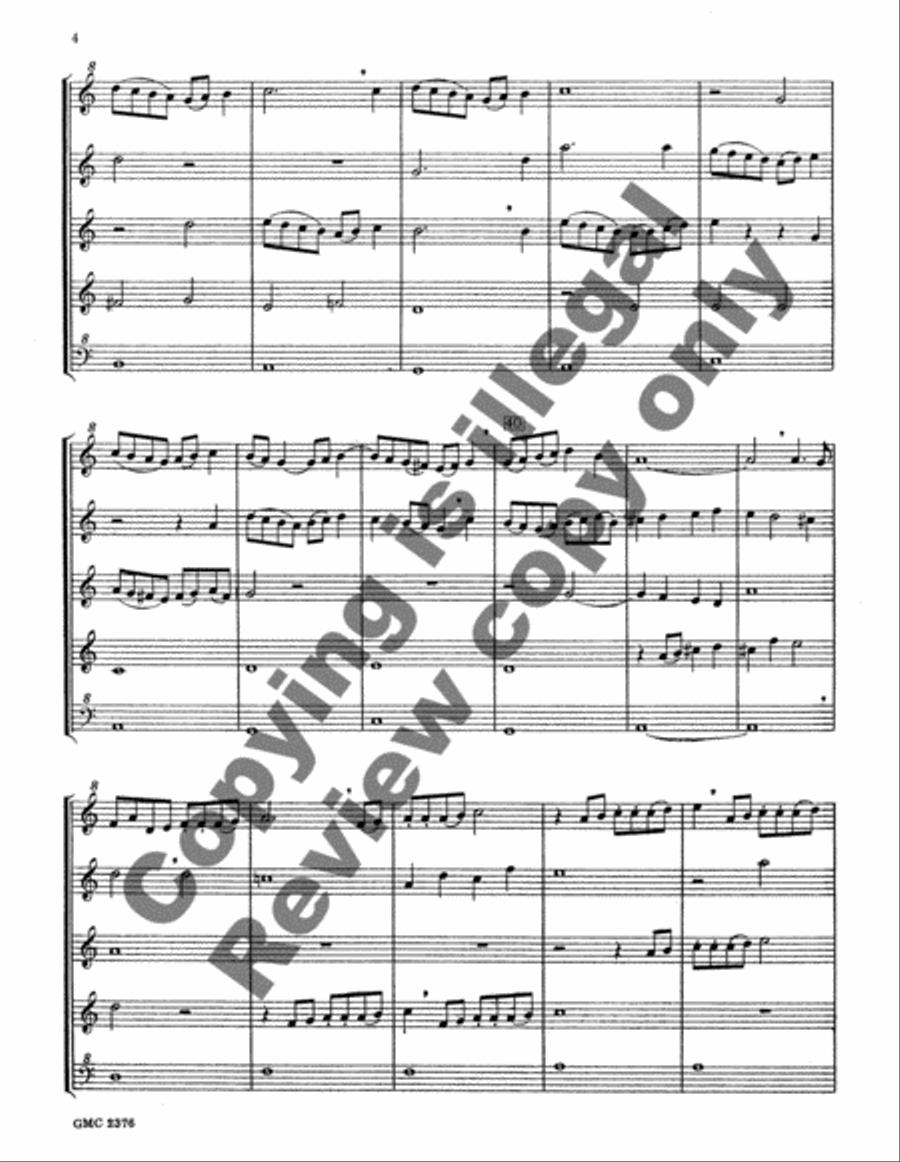 Two Christmas Hymn Settings on A Solis Ortus Cardine SATTB scores gallery preview page 4