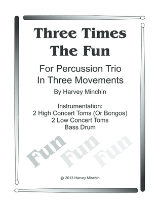 Book cover for Three Times The Fun