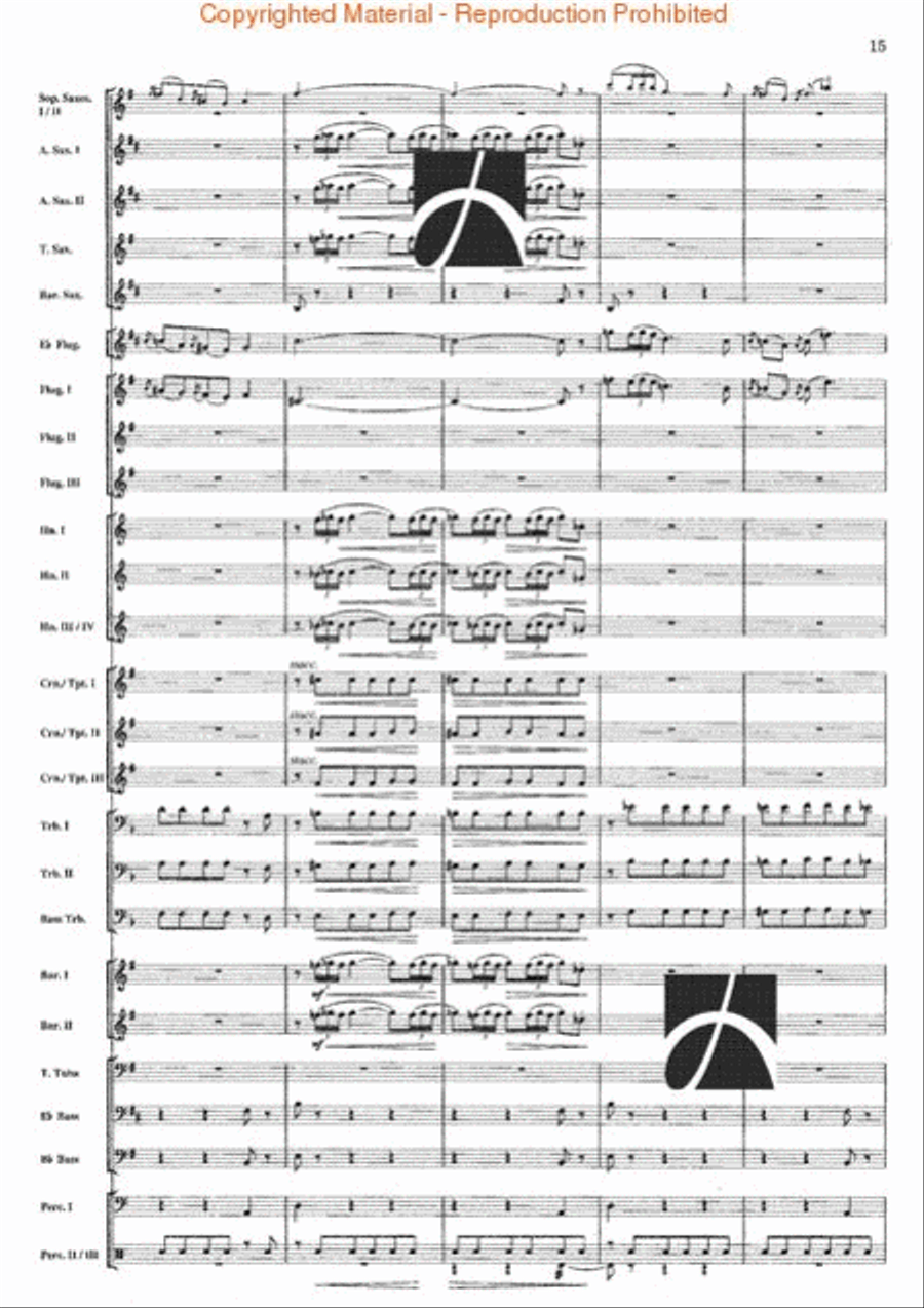 Firestorm Brass Band scores gallery preview page 15